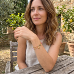 Bracelet à breloques fleur libellule cerise - modele Opra -acier-inoxydable-Olympe-bijoux-bracelet-idee-cadeau-femme - charms1