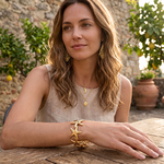 Bracelet jonc ajustable Sienna étoiles de mer - modele Opra -acier-inoxydable-Olympe-bijoux-bracelet-idee-cadeau-femme2