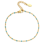 bracelet-boho-noir-acier-inoxydable-doré-olympe-bijoux-fond-blanc