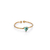 Bague enfant coeur bleu acier inoxydable - Olympe bijoux