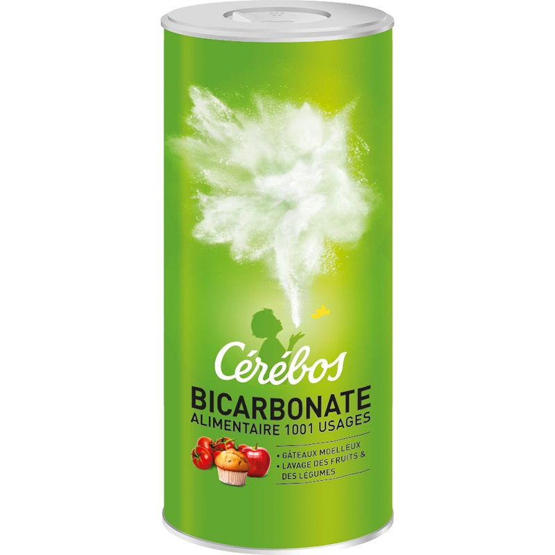CEREBOS - BICARBONATE DE SODIUM ALIMENTAIRE Boite de 400g - Huiles,  vinaigres, Condiments, Sauces et Epices/Sel et Poivre 