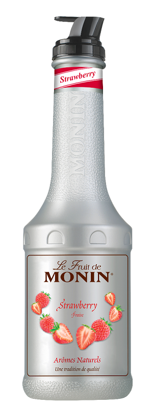 MONIN - PUREE DE FRAISE POUR SMOOTHIES Bouteille de 100cl - Sirops,  Boissons Concentrées, Sodas/Smoothies MONIN 