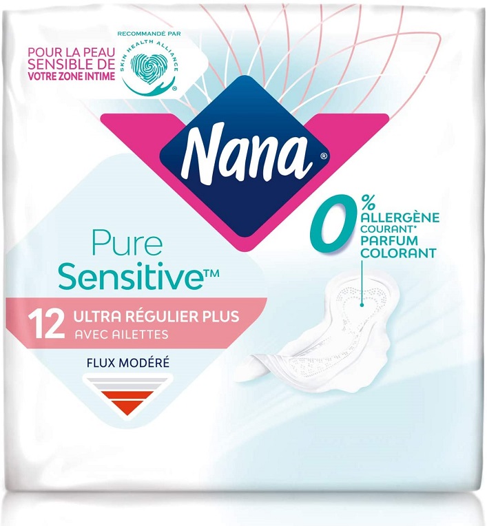 Serviettes hygiéniques NANA Maxi Normal (paquet de 18)