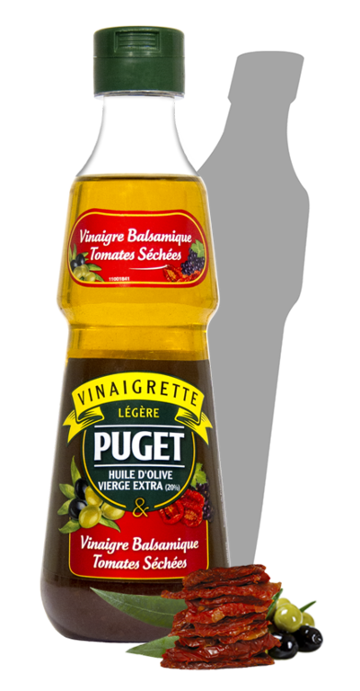 Puget Vinaigrette légère à l'huile d'olive vierge extra, vinaigre