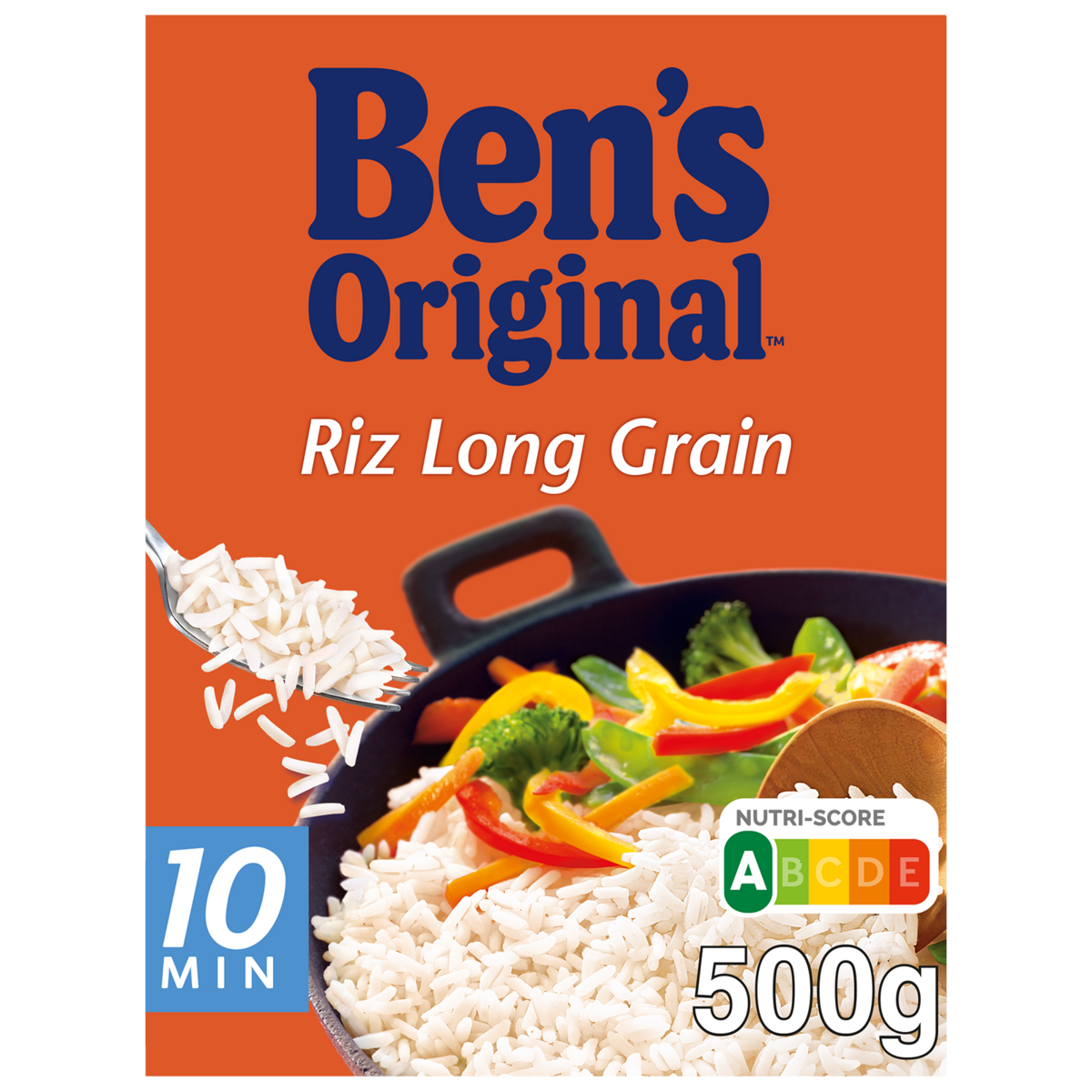 BEN'S ORIGINAL Riz long grain sachet cuisson 3 x 5 sachets 3kg