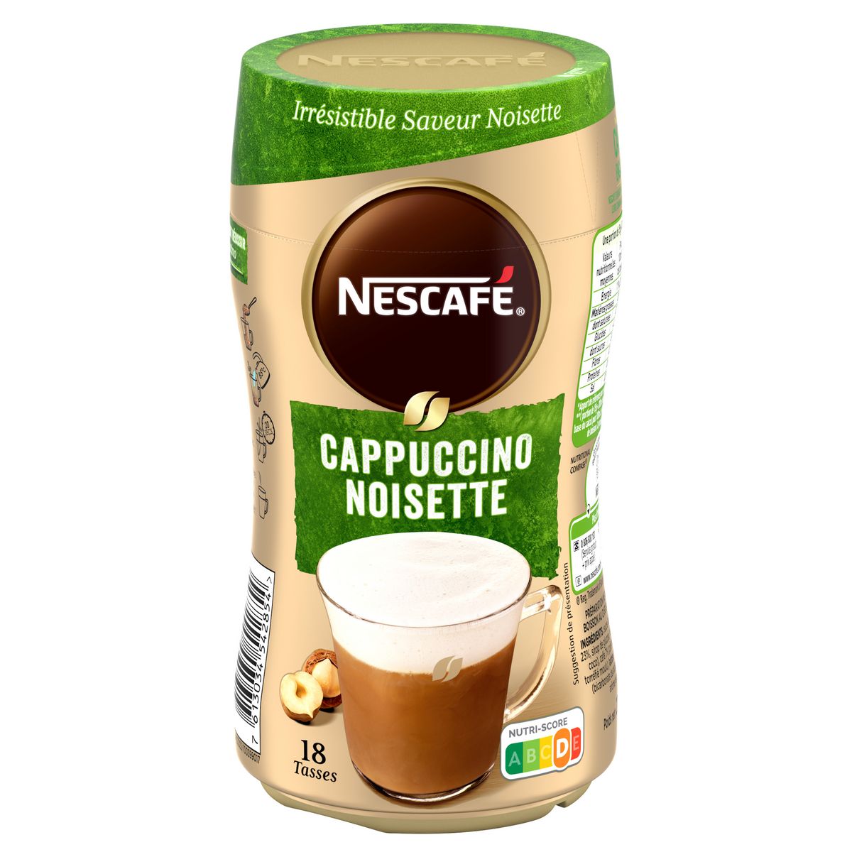 Café moulu décaféiné vanille noisette Collection Aromatisée