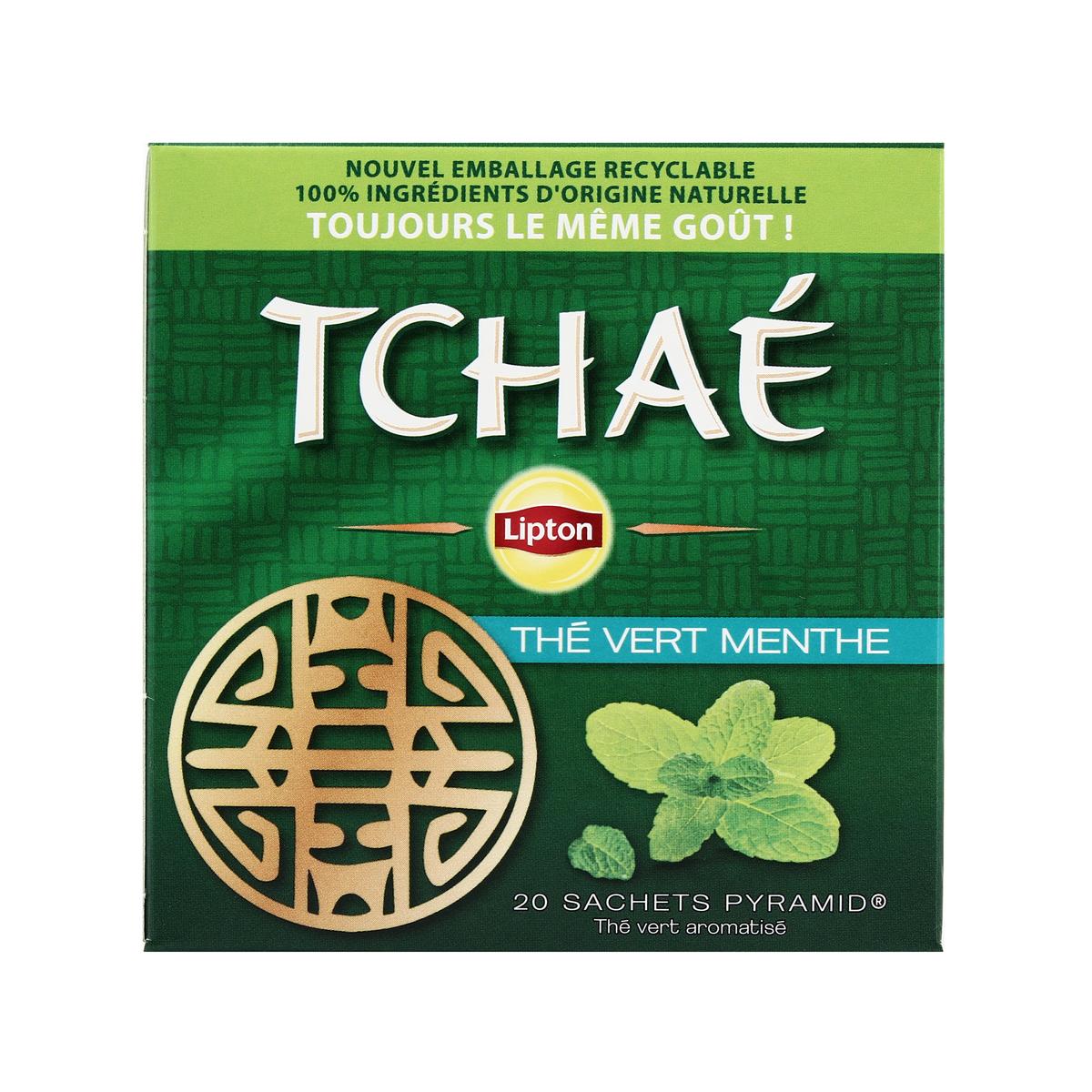 LIPTON - THE VERT MENTHE TCHAE 20 sachets