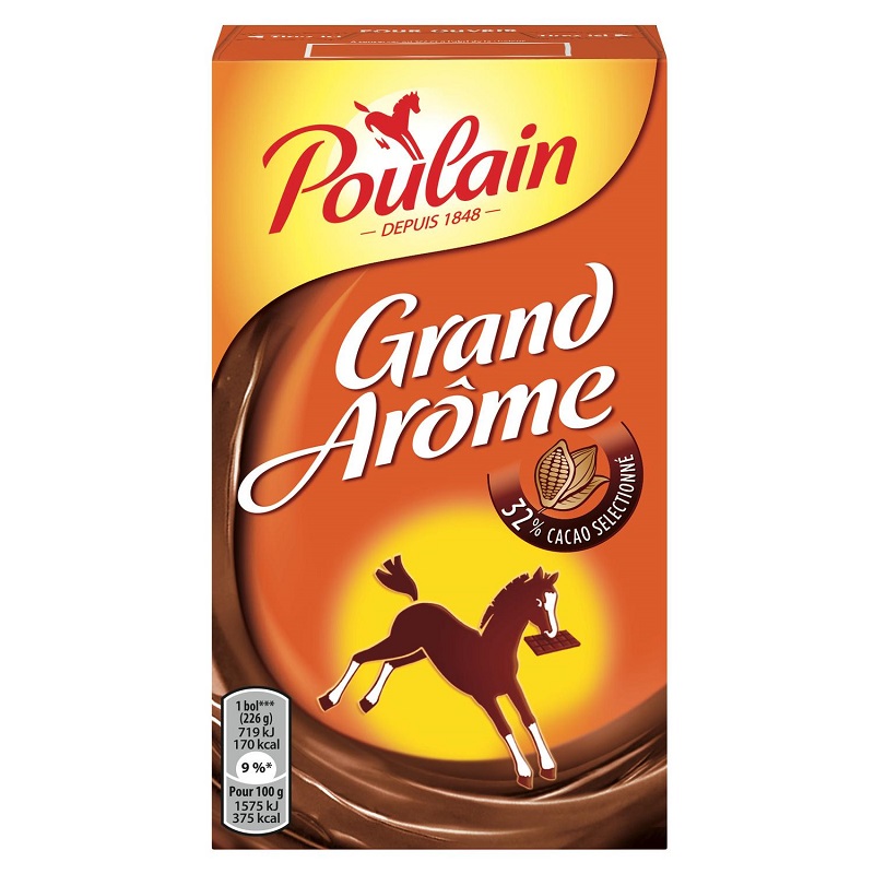 POULAIN - CHOCOLAT EN POUDRE GRAND AROME 250g, 450g ou 800g
