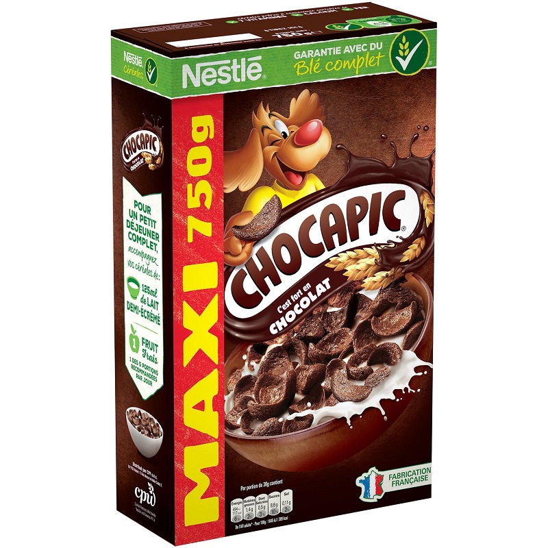 Nestlé Céréales au chocolat - La boîte de 750g : : Epicerie