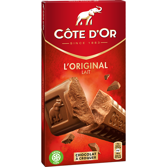 COTE D\'OR - CHOCOLAT AU LAIT L\'ORIGINAL 200g