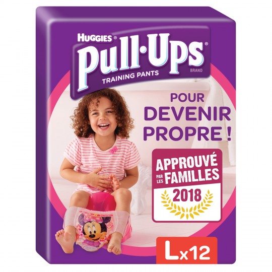 HUGGIES Pull-ups culottes d'apprentissage fille taille 5 (18-23kg