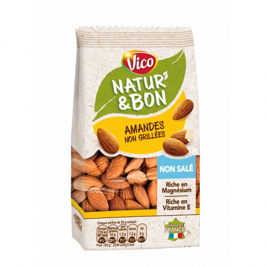 VICO Pistaches grillées non salées Natur'&Bon - 200g