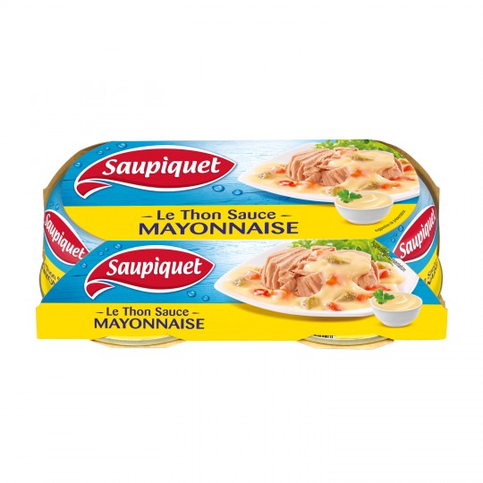 SAUPIQUET THON SAUCE MAYONNAISE 2 Boite De 135g Conserves Et Plats 