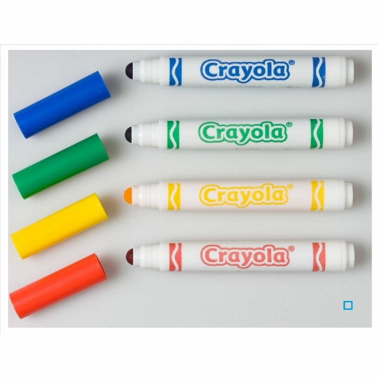 Kit Aérographe Crayola Pour Enfants - Avec 8 Feutres Lavables Et 5 Pochoirs, à Partir De 6 Ans