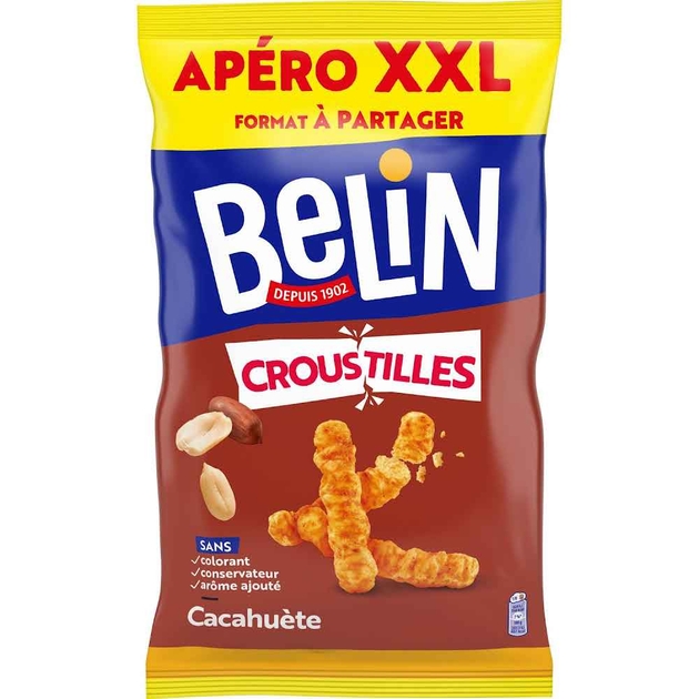 BELIN - BISCUITS APERITIF CROUSTILLES CACAHUETE Paquet de 260g ...