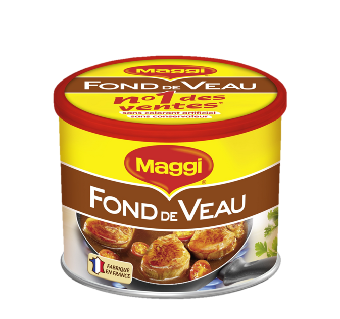 MAGGI - FOND DE VEAU Boite de 110g - Les Sauces chaudes, Bouillon, Fond de  sauce, Papillotes/Fond de sauce, Gelée et Court-bouillon 