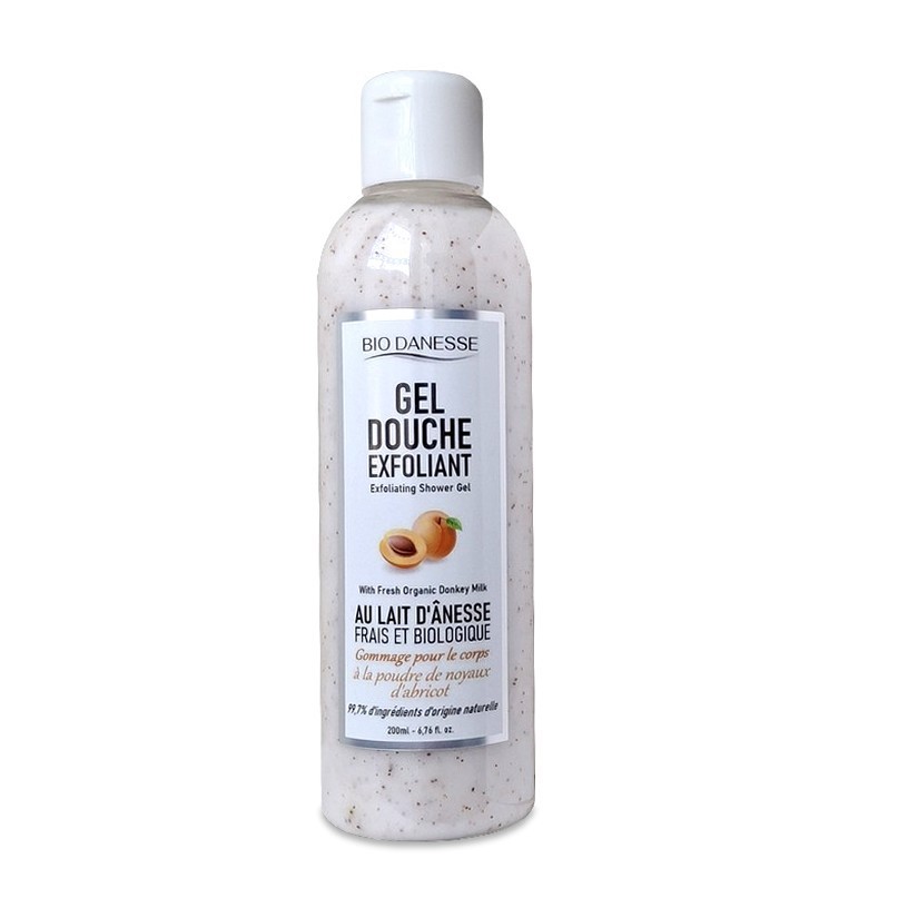 Gel Douche BIO Au Lait D'Ânesse 200ml - Soin Naturel Et Doux Pour La Peau - Neuf