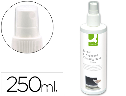 Spray nettoyant écrans 250 ml Q-Connect vue 2