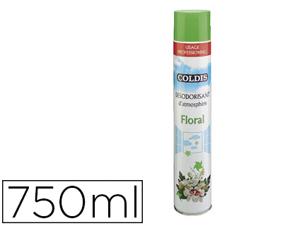 Désodorisant aérosol professionnel floral Coldis 750 ml vue 2