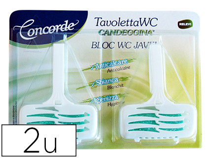 Désodorisant cuvette WC javel Coldis lot de 2 vue 2