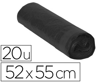 Sacs poubelle noirs Coldis fléxitène 20 L