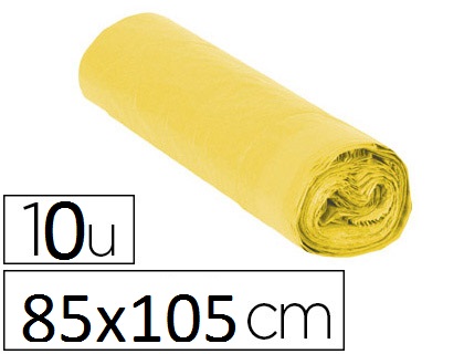 Sacs poubelle jaunes Coldis fléxitène 100 L vue 2