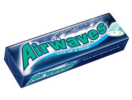 Airwaves menthe eucalyptus paquet de 10 dragées
