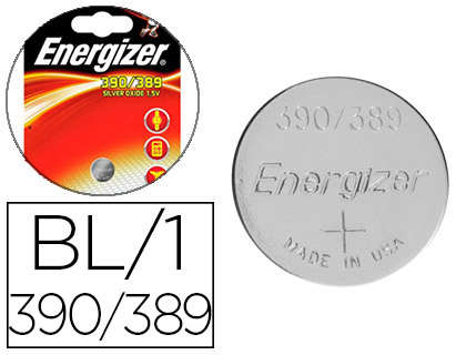 ENERGIZER PILES BOUTON 390/389