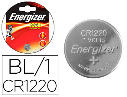 ENERGIZER PILES BOUTON CR1220