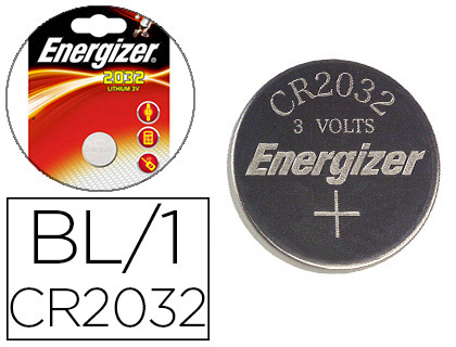 ENERGIZER PILES BOUTON CR2032