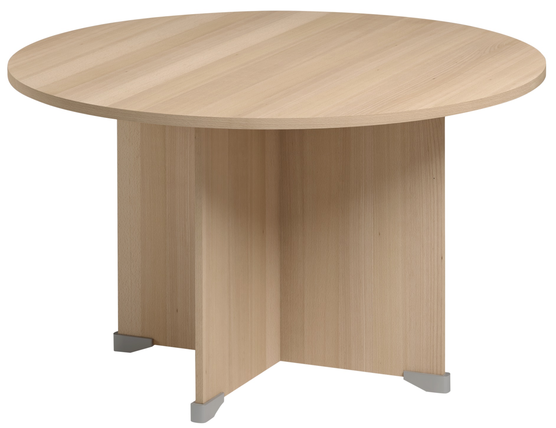 Table ronde 120 cm Jazz+ hêtre ambré Gautier Office