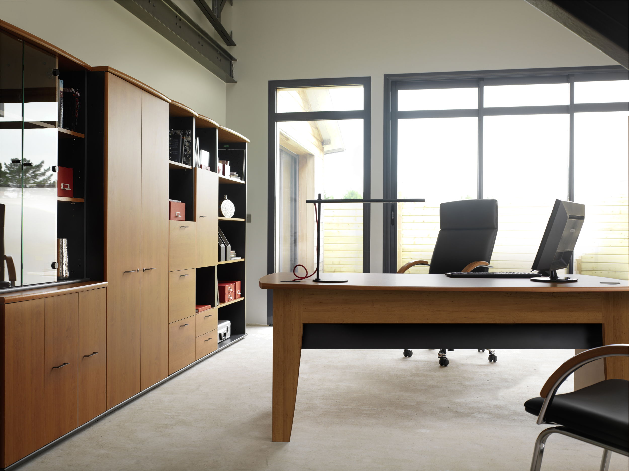 Mobilier de bureau Jazz+ aulne Gautier Office en situation, vue 2