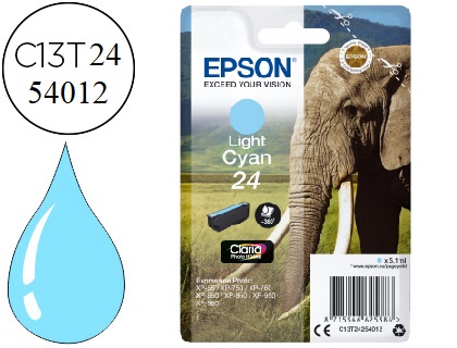 EPSON ELEPHANT CYAN CLAIR 47969