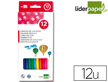 Crayons de couleur Liderpapel étui de 12 vue 2