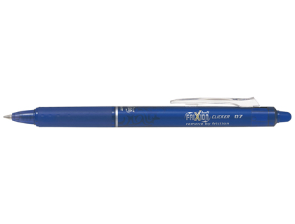 STYLO ROLLER FRIXION CLICKER 0.7 BLEU