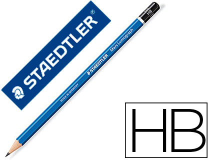 Crayon graphite Staedtler Mars Lumograph 100 HB vue 2