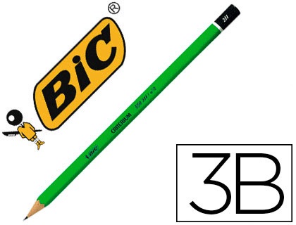 Crayon graphite BIC Criterium 550 3B vue 2