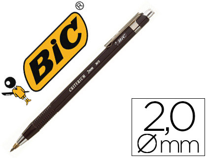 Porte-mines BIC Critérium 2 mm noir vue 2