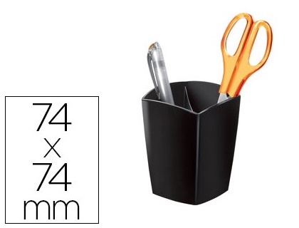 Pot à crayons magnétique CEP Gloss Tonic noir vue 2