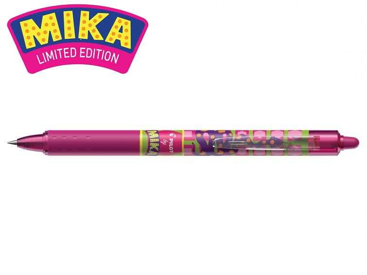 STYLO ROLLER FRIXION BALL CLICKER MIKA ÉDITION ROSE