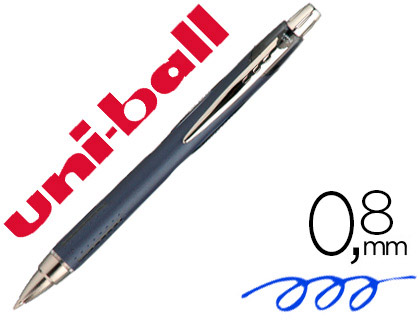 Stylo bille UNI-BALL Jetstream RT 0,8 mm encre bleue vue 2