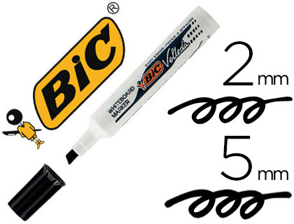 Marqueur effaçable BIC Velleda 1791 noir vue 2