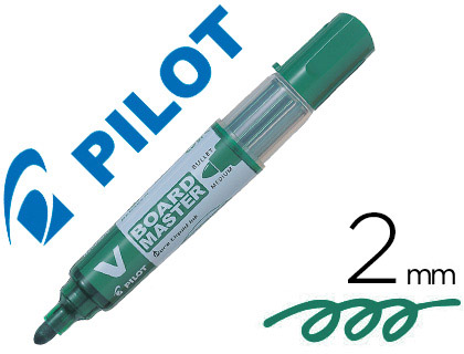 Marqueur effaçable Pilot V Board Master vert vue 2