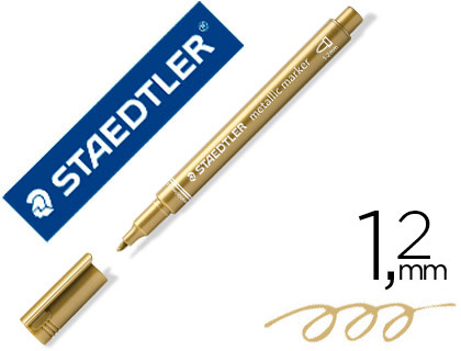 Marqueur Staedtler Metallic Marker or vue 2