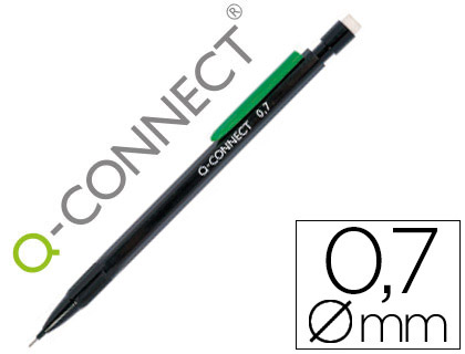 Porte-mines économique Q-Connect 0,7 mm noir vue 2