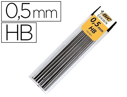 Étui de mines BIC 0,5 mm HB 97432