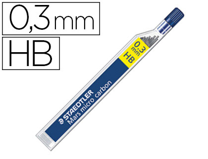 Étui de mines Staedtler Mars Micro 0,3 mm HB 46132