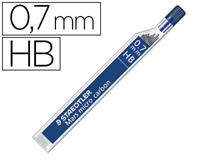 Étui de mines Staedtler Mars Micro 0,7 mm HB 46134