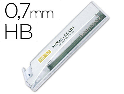 Étui de mines Liderpapel 0,7 mm HB 935822
