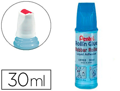 Colle en flacon Pentel Rolln Glue 30 ml, vue 2